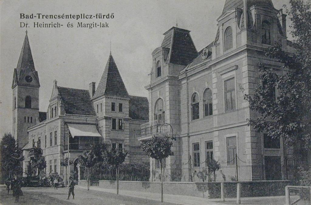 Hotel Margit Trenčianske Teplice Eksteriør billede